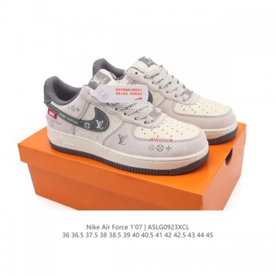 A company-grade Nike Air Force 1 '07 Low, a versatile, thick-soled, height-enha