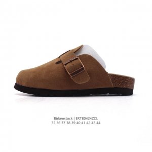 Birkenstock Boston Suede Shearling # # Eva , :0560773 :35-44 :Ertb0424Zcl