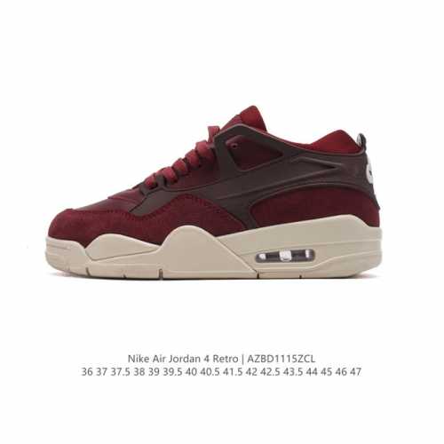 Nike Air Jordan 4 Retro Og aj4 4 Air Sole Fq7940-600 36 36.5 37.5 38 38.5 39 40 40.5 41 42 42.5 43 44 45 46 47 Azbd1115Zcl