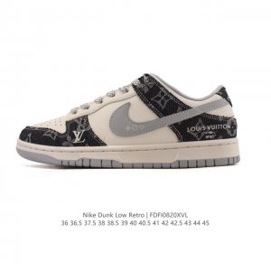 Corporate Nike Dunk Low Retro Sneakers, Retro Skateboarding Shoes, Louis Vuitto