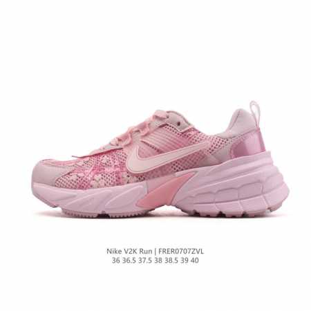 Corporate Nike V2K Run Shock Absorption and Anti-skid Retro Low-top Sports Runn - Click Image to Close