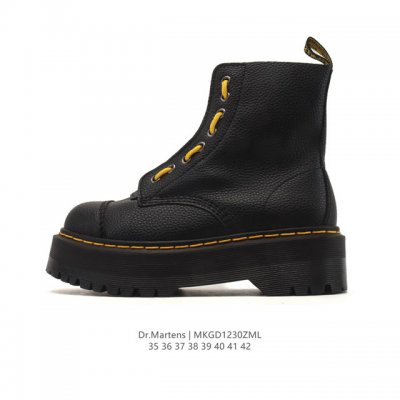 Company-grade DR Martens Dr. Martin boots, business leather shoes, high-top boo