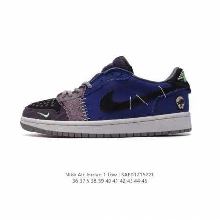 aj1 1 Nba Zion Williamson X Air Jordan 1 Low Og Voodoo Aj1 og 1 Aj1 # sole Dz72 - Click Image to Close
