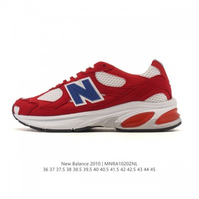 New Balance 2010 Made in England Distressed Sneakers, Solid Color Fleece Sneaker