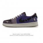 Nike Air Jordan 1 Mid Men's and Women's Basketball Shoes, Stylish and Lightweigh