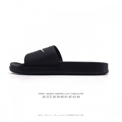 Nike Wmns Nike Tanjun Sandal All-match Nike sports slippers Pu leather upper foa