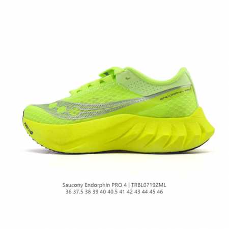New, corporate-grade Saucony Endorphin Pro 4 Land Speed Carbon Plate Sports Trai - Click Image to Close