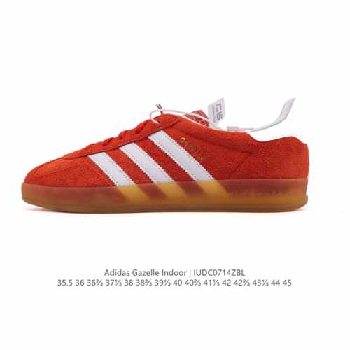 Corporate Grade Adidas Originals Gazelle Indoor Retro Trefoil Non-slip Transpare