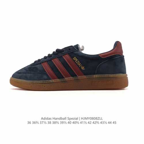 Adidas Handball Spezial low-top Trefoil collegiate-style retro casual sneakers,