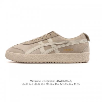 Genuine ASICS Mexico 66 Delegation casual fashion sports shoes are upgraded wit