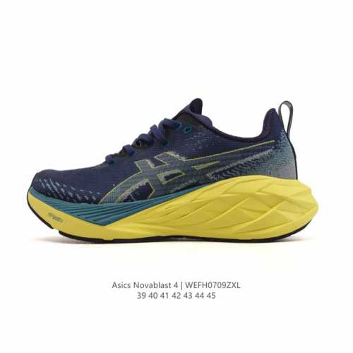Asics Novablast4 men's sports running shoes, thick soles, height-enhancing dad s