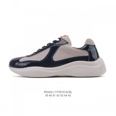 Company Grade Prada Series / Prada Men's Platform Height-Increasing Sports Runni