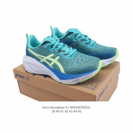 Asics Novablast4 Men's and Women's Sports Running Shoes Thick-soled Height-enhan - Click Image to Close