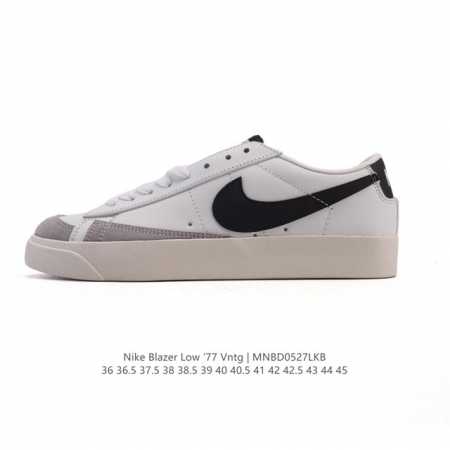 Genuine Nike Blazer Low '77 Vntg Men's And Women's Sports Sneakers Reproduce Low - Click Image to Close