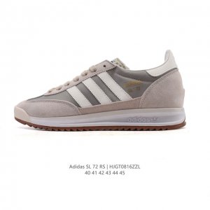 Adidas SL 72 Shoes Classic Retro Thin-Sole Sneakers T-Toe Shoes Trefoil Retro Ca