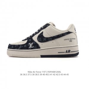 New Af1 Nike Air Force 1 '07 Low Air Force One cushioned, thick-soled, height-e