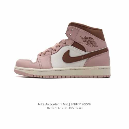 Nike Air Jordan 1 Mid aj1 1 Air Jordan 1 Mid air Air Jordan 1 Mid Aj air Jordan 1 Mid jordan air Air Jordan aj Bq6472-620 36-40 Bnjh1120Zvb