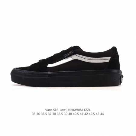 Vans Sk8-Low classic Xiaohongshu hot-selling low-top casual canvas splicing vul - Click Image to Close