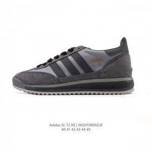 Adidas SL 72 Shoes Classic Retro Thin-Sole Sneakers T-Toe Shoes Trefoil Retro Ca