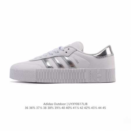 Adidas Adidas Clover Outdoor classic three-bar retro casual sports shoes German - Click Image to Close