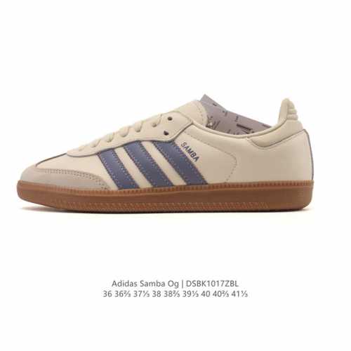 Company-grade Adidas Originals Samba Og Shoes, classic white sneakers, T-toe sho