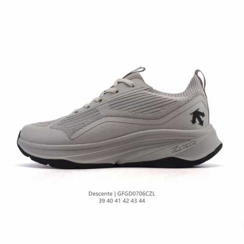 Company-level Descente men's Chron retro fabric sports casual shoes, comfortabl