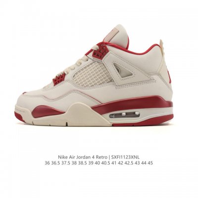 Company Grade Nike Air Jordan 4 Retro Og Michael Jordan AJ4 Low-Top Retro Casua