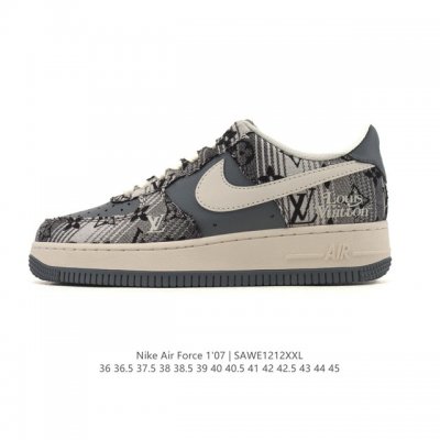 Factory Grade Nike Air Force 1 '07 Low, platform platform sneakers, versatile a