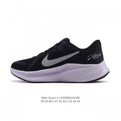 Nike Quest 4 Men's Sports Running Shoes. Breathable mesh fashionable casual runn