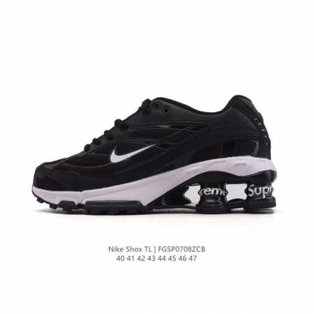 Nike Shox Tl Men's Sneakers Thick-soled Heightening Daddy Shoes Take Mechanical - Click Image to Close