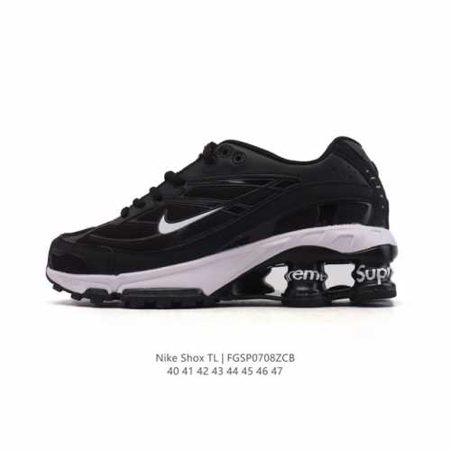 Nike Shox Tl Men's Sneakers Thick-soled Heightening Daddy Shoes Take Mechanical