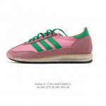 Adidas SL 72 Shoes Classic Retro Thin-Soled Sneakers T-Toe Shoes Originals Retro