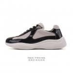 Company Grade Prada Series / Prada Men's Platform Height-Increasing Sports Runni