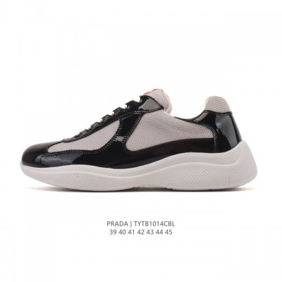 Company Grade Prada Series / Prada Men's Platform Height-Increasing Sports Runni