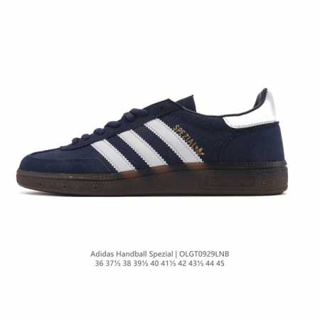 Adidas Handball Spezial low-top Trefoil collegiate-style retro casual sneakers, - Click Image to Close