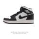 Nike Air Jordan 1 Mid Men's and Women's Basketball Shoes, Stylish and Lightweig