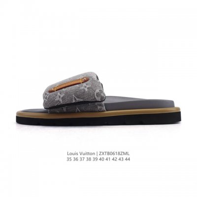 Corporate-level LV slippers series Louis Vuitton beach casual slippers Louis Vui