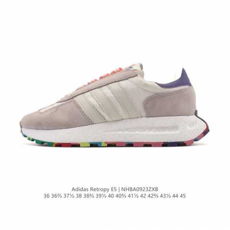 Adidas' new Trefoil Thick-Sole Adidas Retropy E5 new popcorn low-top classic sn - Click Image to Close