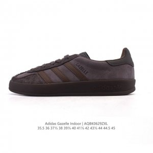 Adidas Originals Gazelle Indoor Retro Trefoil Non-slip Transparent Rubber Sneak