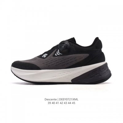 Descente men's Chron retro fabric sports casual shoes, comfortable and breathabl