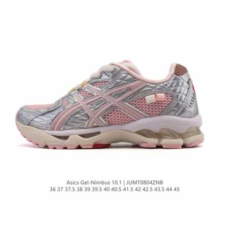 ASICS Gel-Nimbus 10.1 Retro Running Shoes, a Thick-Sole, Elevated Sporty Dad Sh - Click Image to Close