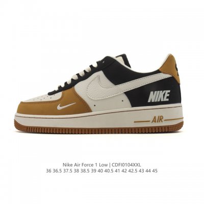 Company-grade Nike Air Force 1 '07 Low, platform platform sneakers, versatile a