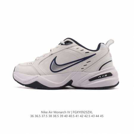 Nike Air Monarch IV men's and women's training shoes, thick-soled dad shoes, ca - Click Image to Close