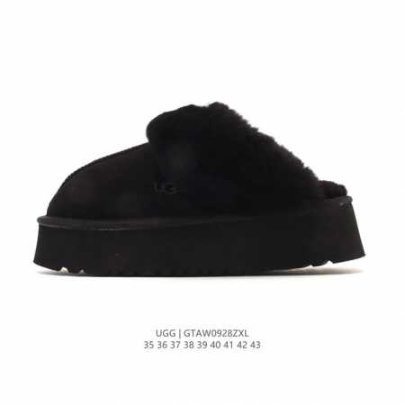 Corporate-grade Ugg snow boots, men's and women's cotton slippers with large fu - Click Image to Close