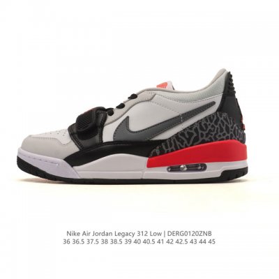 Company-grade Nike Air Jordan Legacy 312 Low-top Sneakers. The Air Jordan 312 is