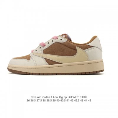 Nike Air Jordan 1 Low Og Sp Military Blue AJ1 (Reverse Swoosh) 2025 New Low-Top