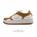 Company-grade Alo Yoga Recovery Mode Comfortable and Simple White Sneakers, Non-