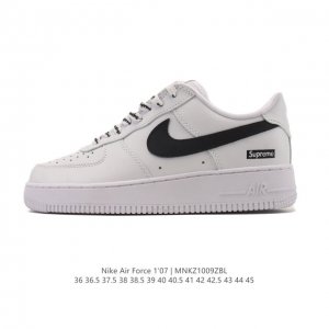 Nike Air Force 1 '07 Low, a versatile, platform, low-top, casual athletic shoe w