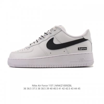 Nike Air Force 1 '07 Low, a versatile, platform, low-top, casual athletic shoe w