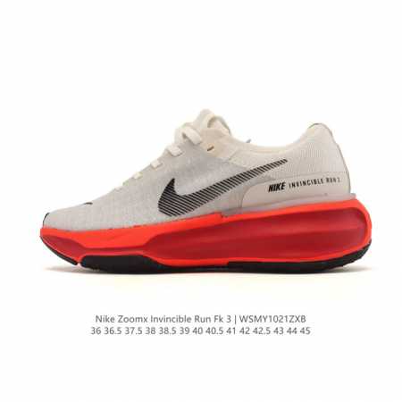 Authentic Nike Zoomx Invincible Run Fk 3 Functional Style Sports Shoes, Thick-So - Click Image to Close